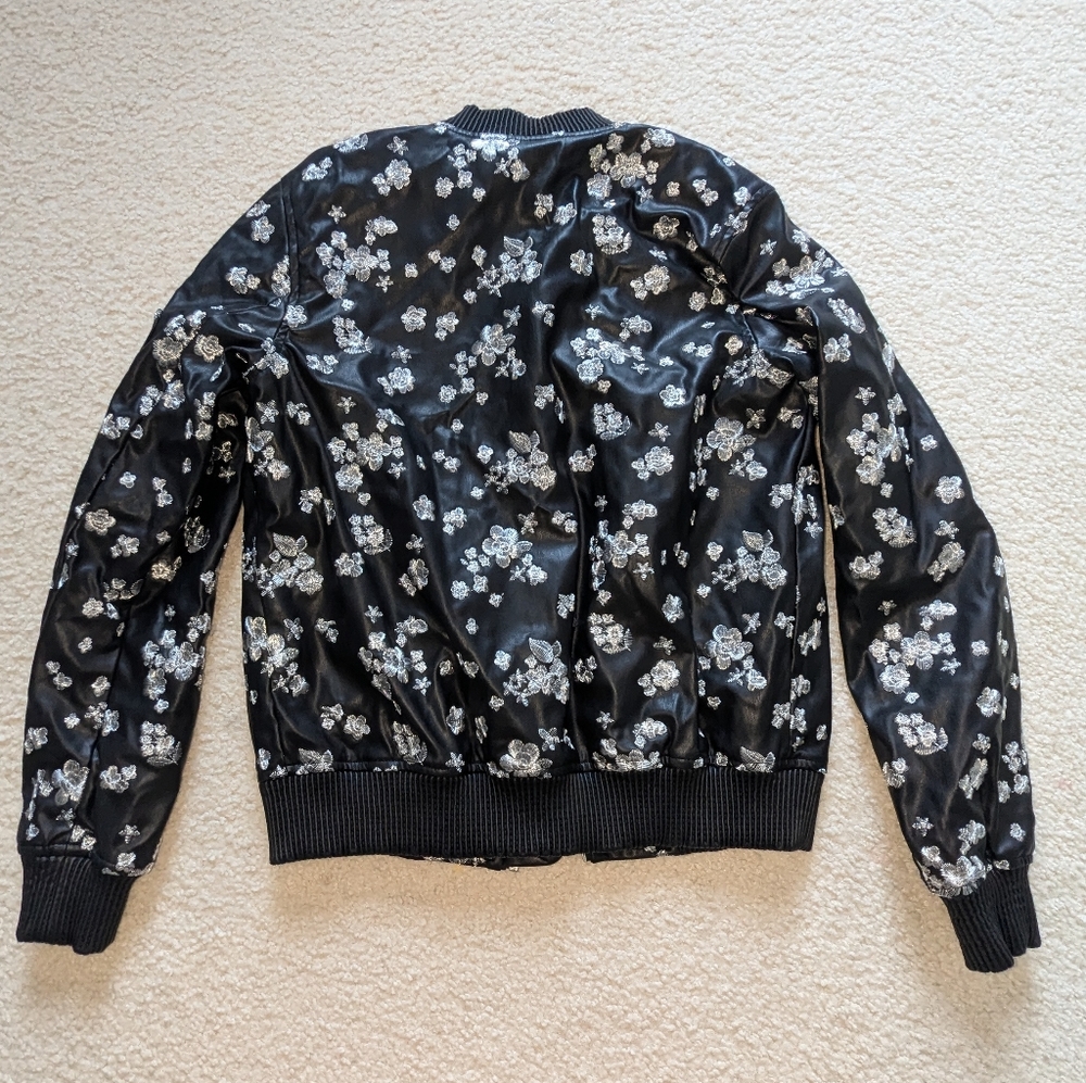 Michael Kors Black Winter Vintage Jacket Extra Small - Picture 2 of 9